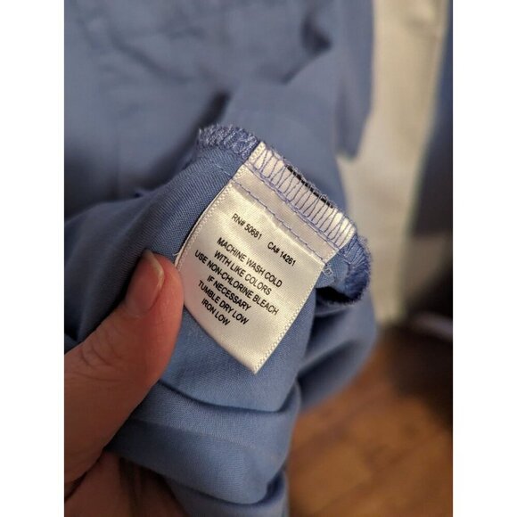 Grey's Anatomy By Barco Baby Blue Men's Size Medium Multi Pockets - Picture 5 of 11